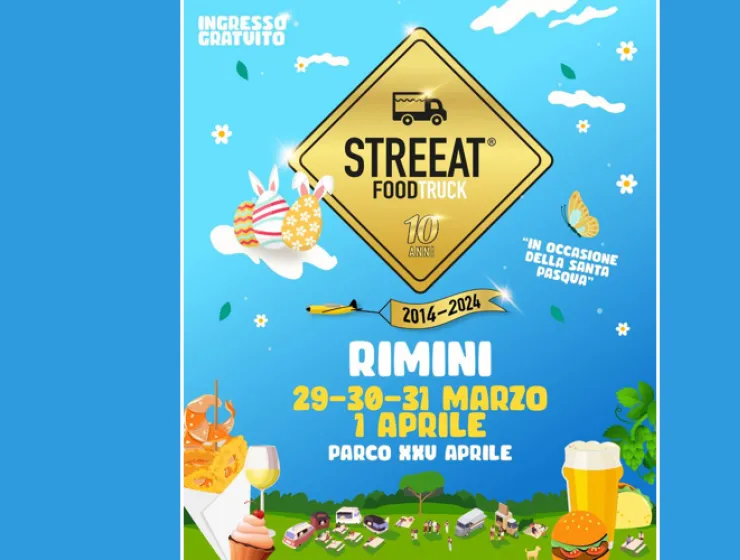 🎉 STREEAT® Food Truck Festival 2025 arriva a Rimini! 🚚🍔🍟