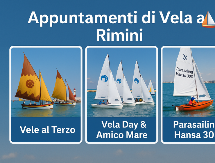 🌊 Appuntamenti di Vela a Rimini: emozioni e tradizione in mare!